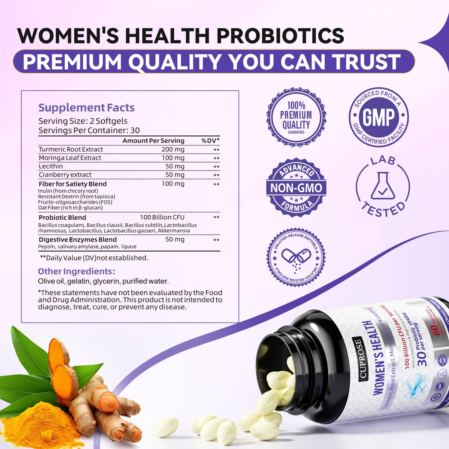 CUPROSE Probiotics for Women